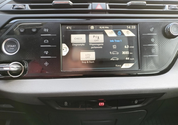 Citroen C4 Grand Picasso cena 37900 przebieg: 198000, rok produkcji 2015 z Wrocław małe 172